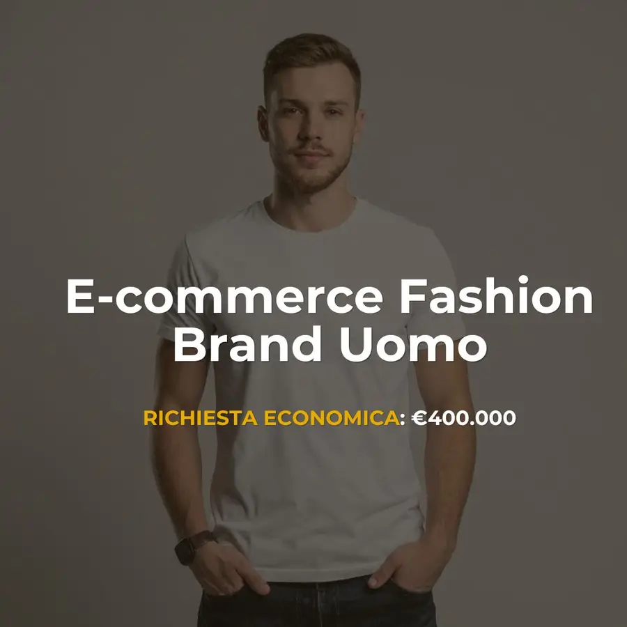 e-commerce in vendita brand uomo italia