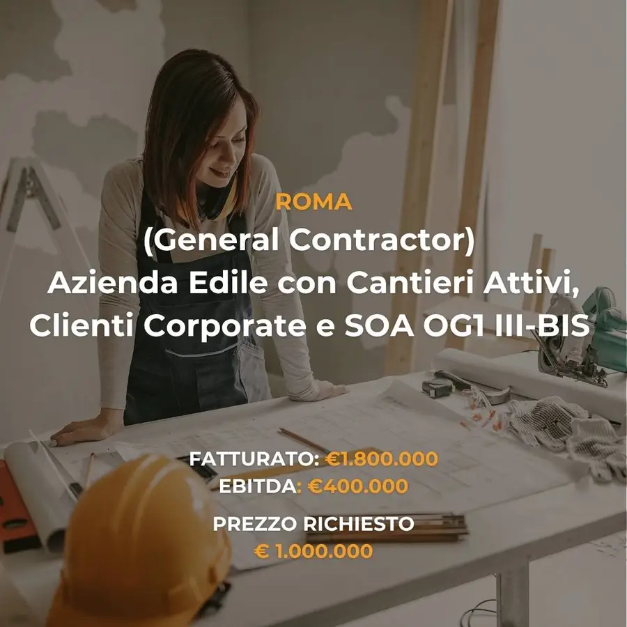 general contractor azienda edile 1098 vendita