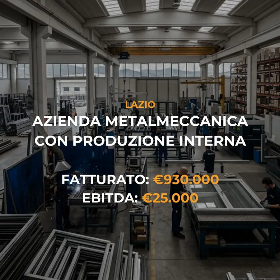 azienda metalmeccanica vende