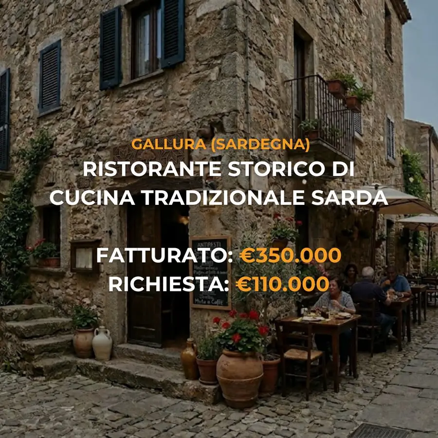 Ristorante storico di cucina tradizionale sarda in vendita
