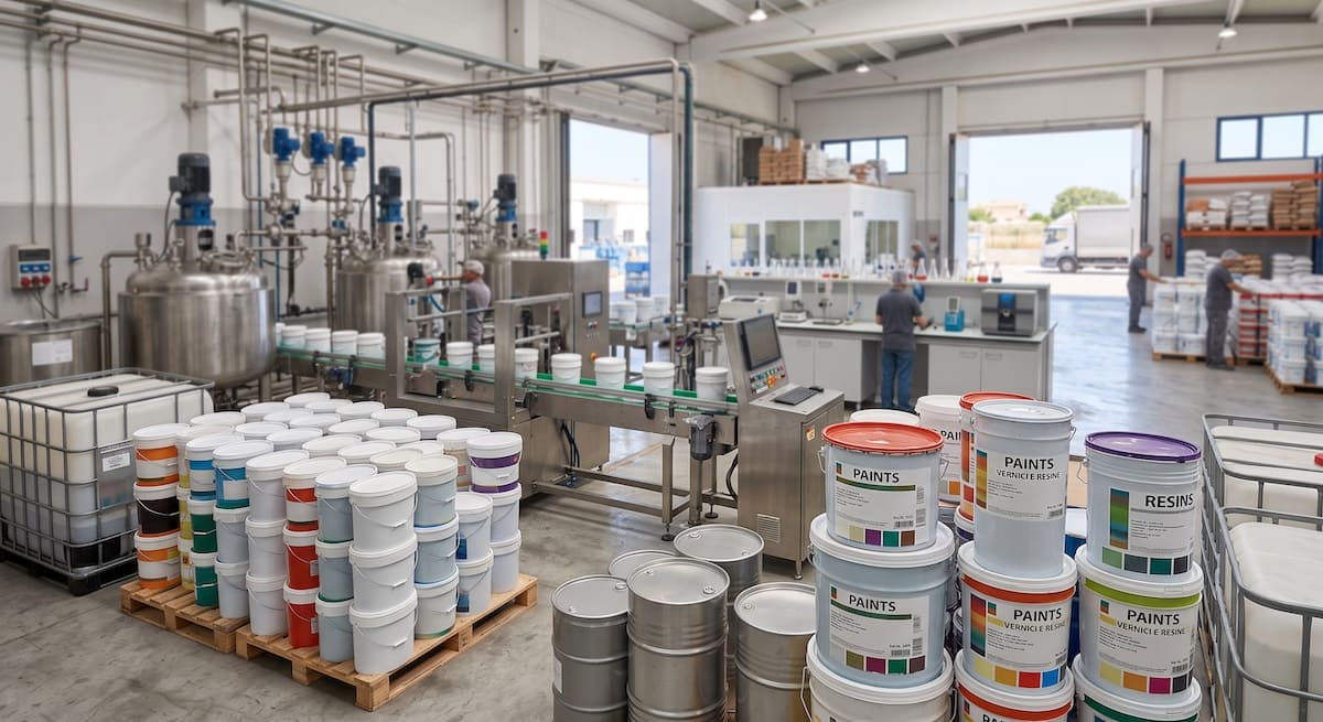 azienda produttrice di vernici e resine per edilizia in vendita